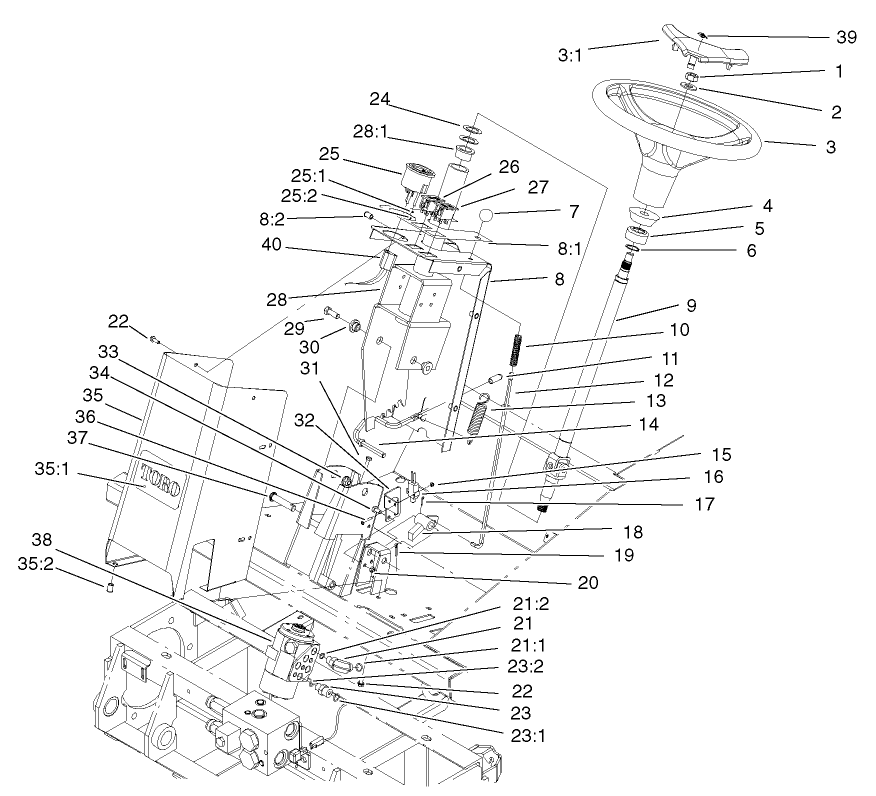 Steering Tower Assembly