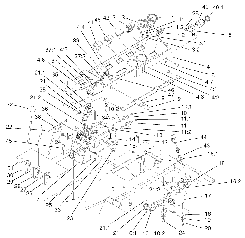 Control Console Assembly