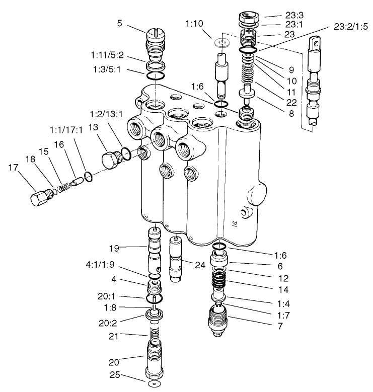 Control Valve Assembly No. 105-4563