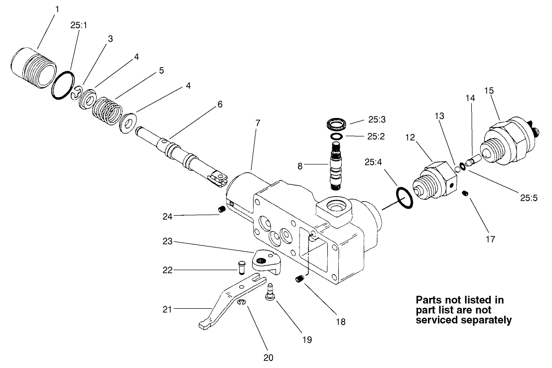 Manual Servo Control Assembly No. 93-6306