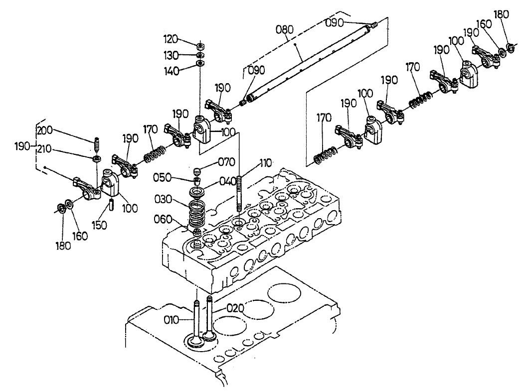 Valve and Rocker Arm Assembly