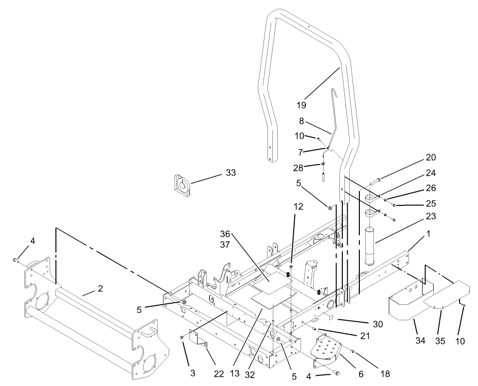Frame and Platform Assembly
