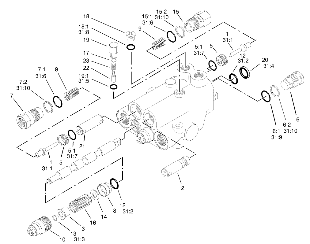 Valve Assembly No. 95-8581