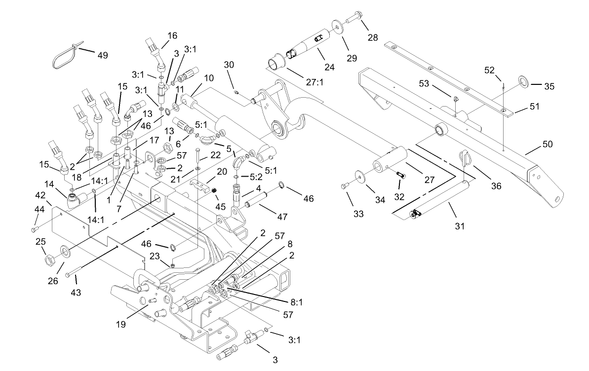 Rear Liftarm Assembly