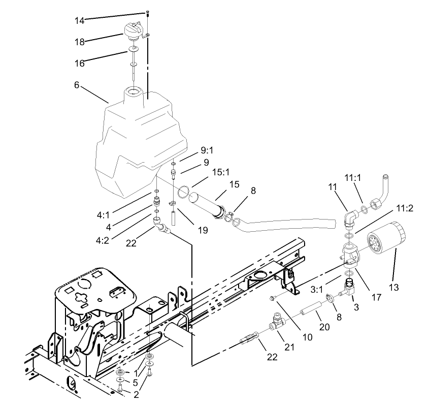 Hydraulic Tank Assembly