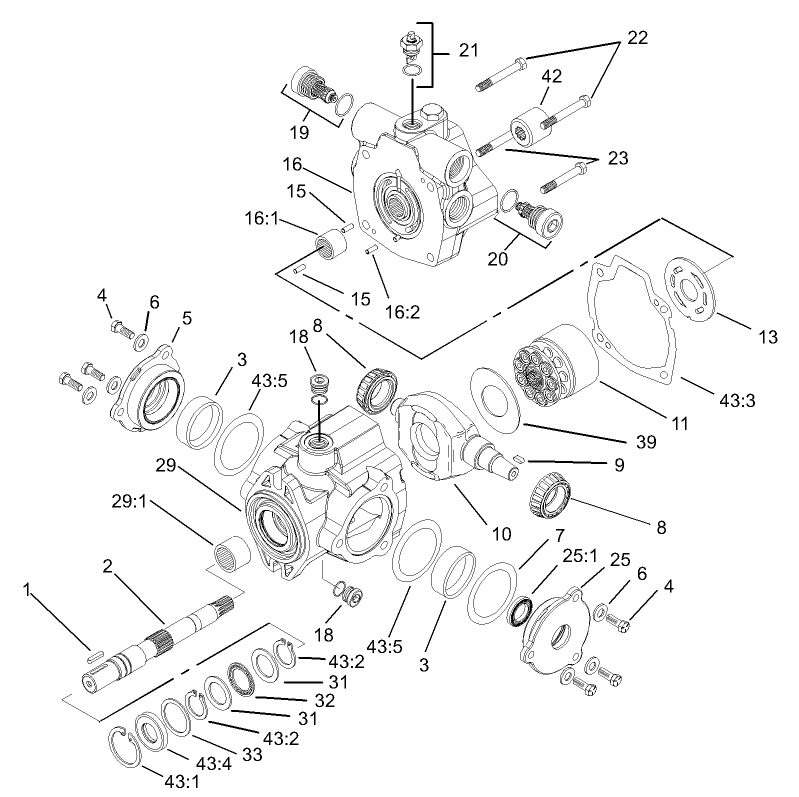 Piston Pump Assembly No. 104-4890