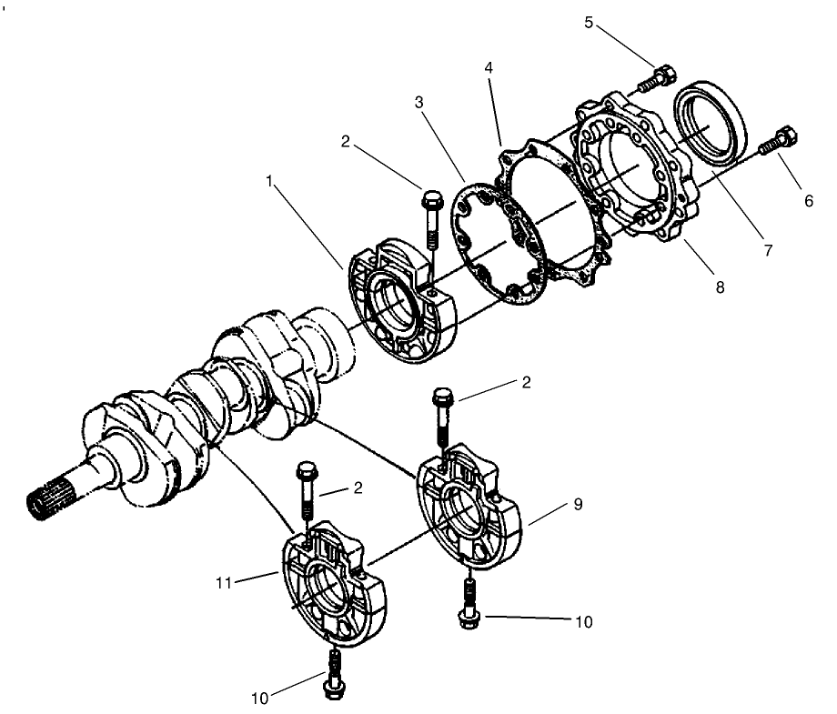 Main Bearing Case Assembly