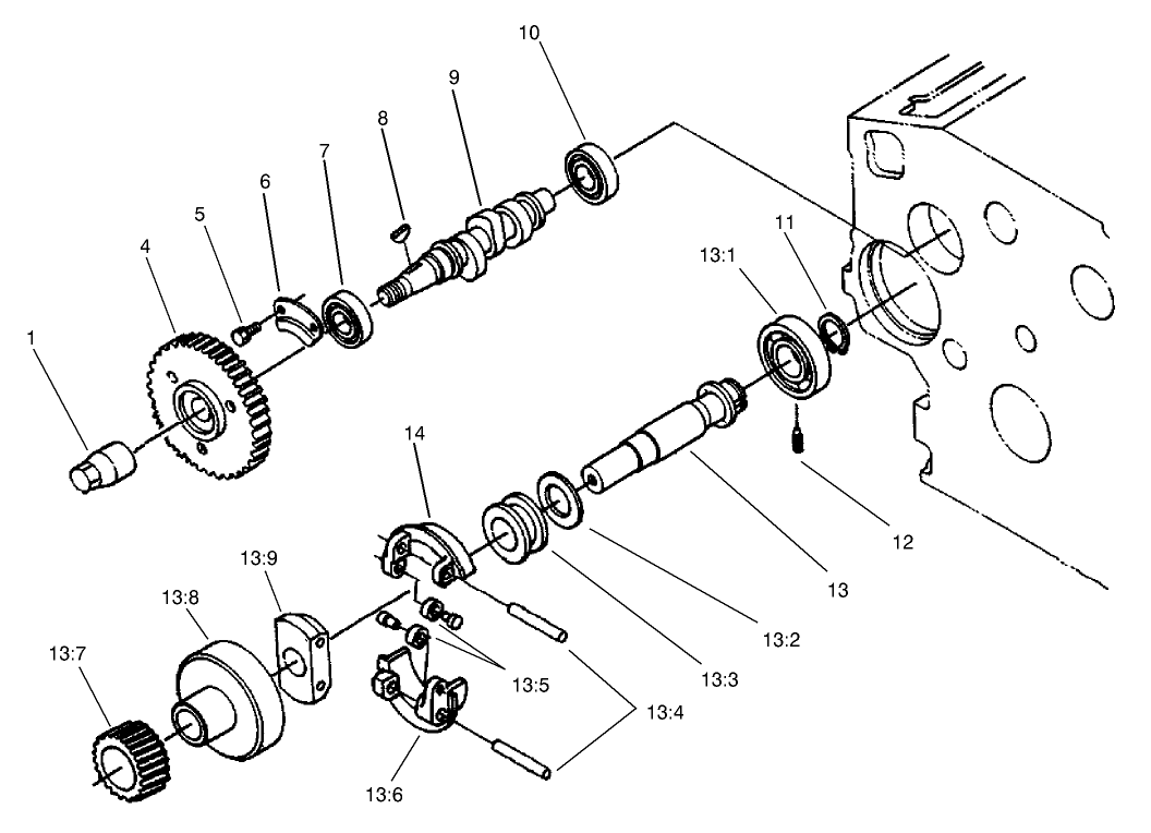 Fuel Camshaft Assembly