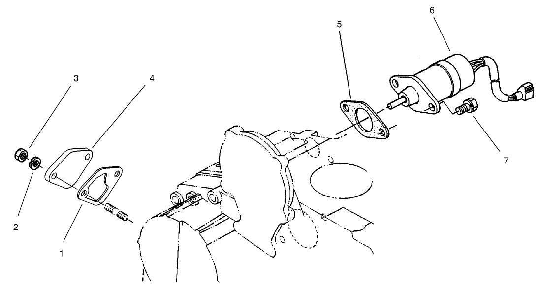 Stop Solenoid and Fuel Pump Assembly
