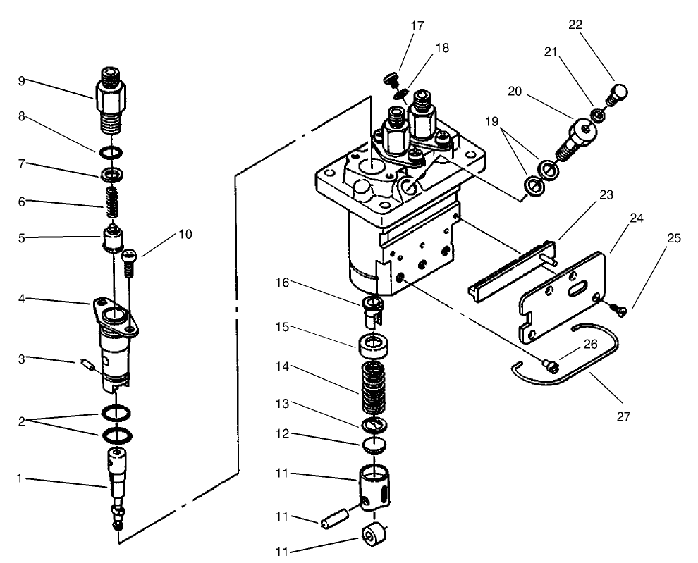 Injection Pump Assembly No. 98-9643