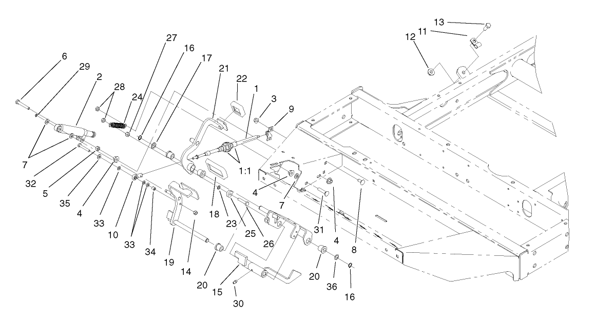 Traction Pedal Assembly