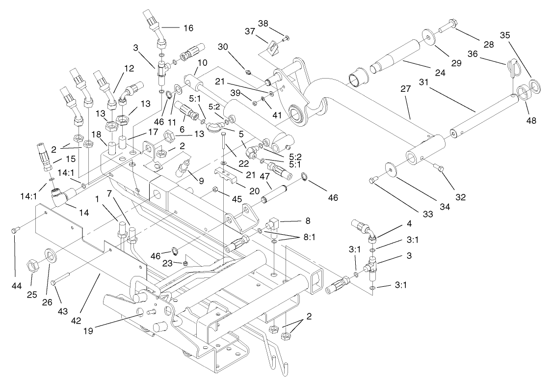 Rear Lift Arm Assembly