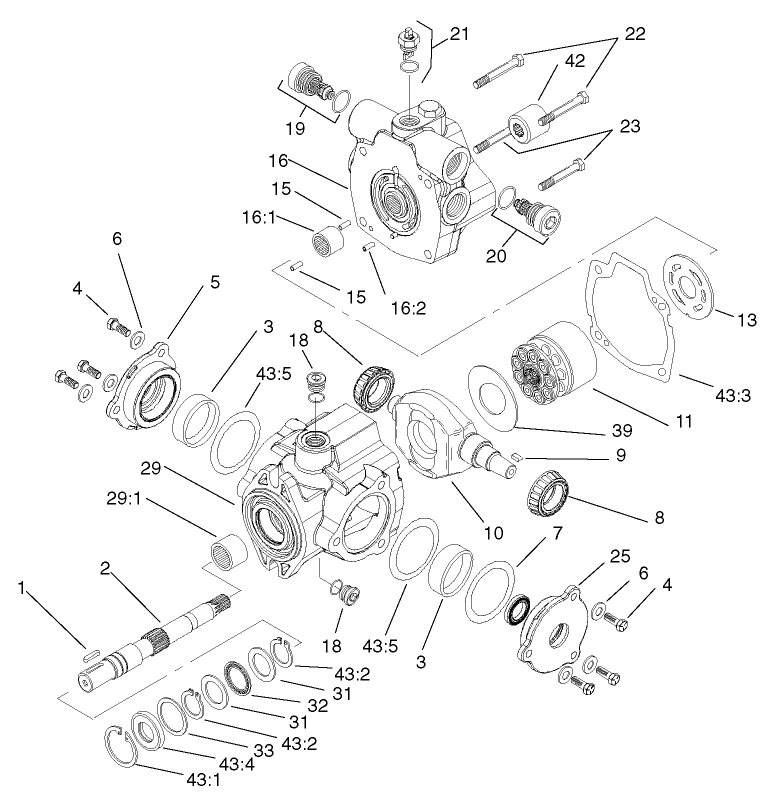 Piston Pump Assembly No. 104-4890