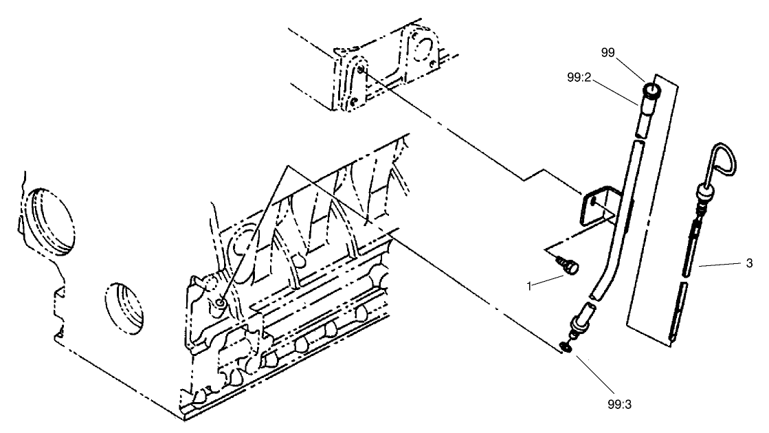 Dipstick and Guide Assembly
