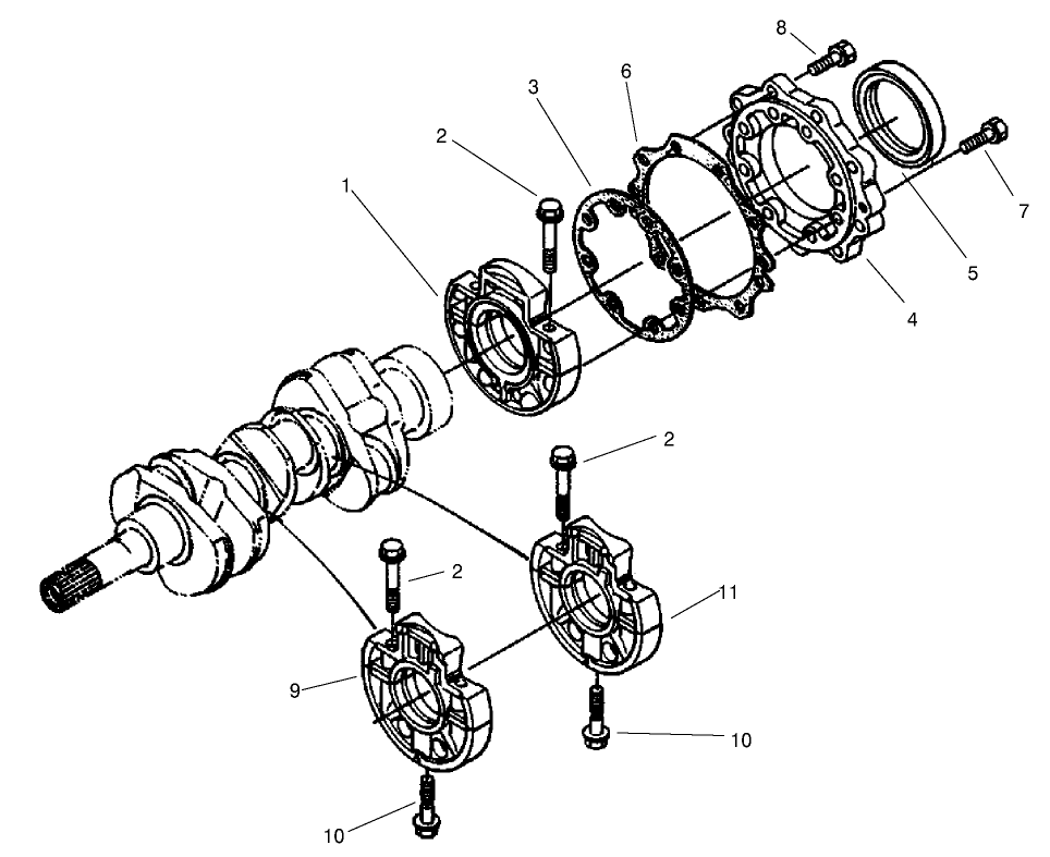 Main Bearing Case Assembly