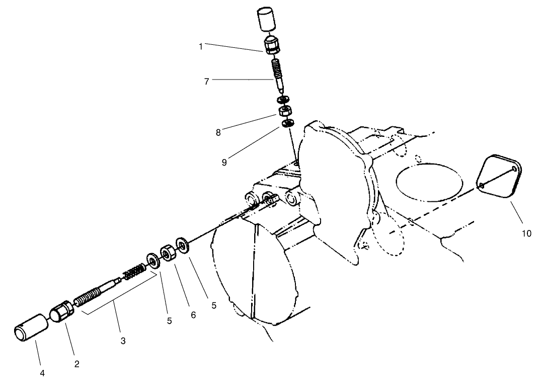 Engine Stop Lever Assembly