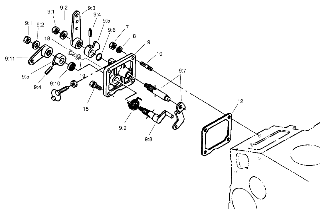 Speed Control Plate Assembly