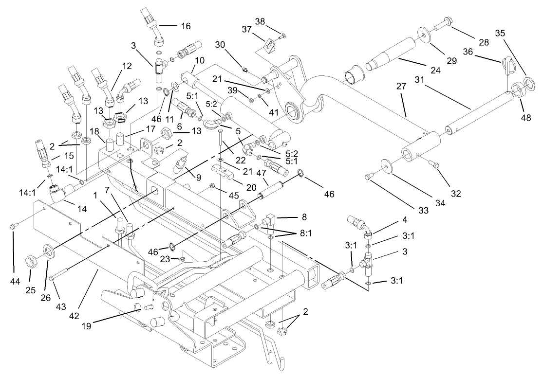 Rear Lift Arm Assembly