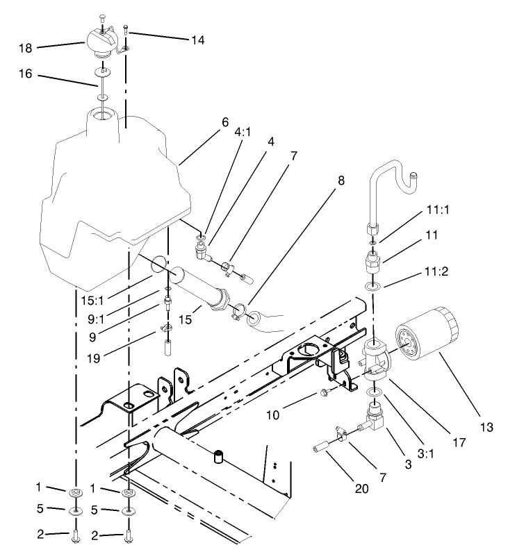 Hydraulic Tank Assembly