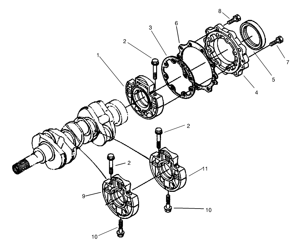 Main Bearing Case Assembly