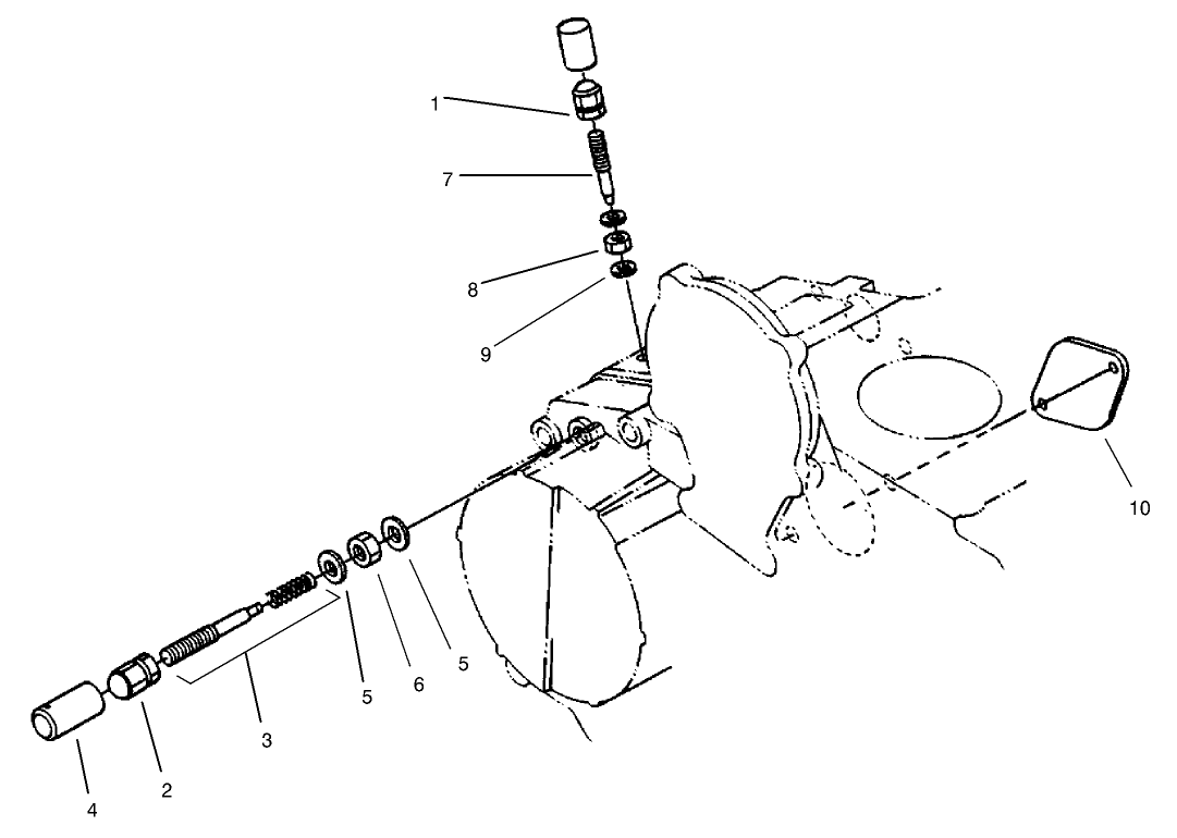 Engine Stop Lever Assembly