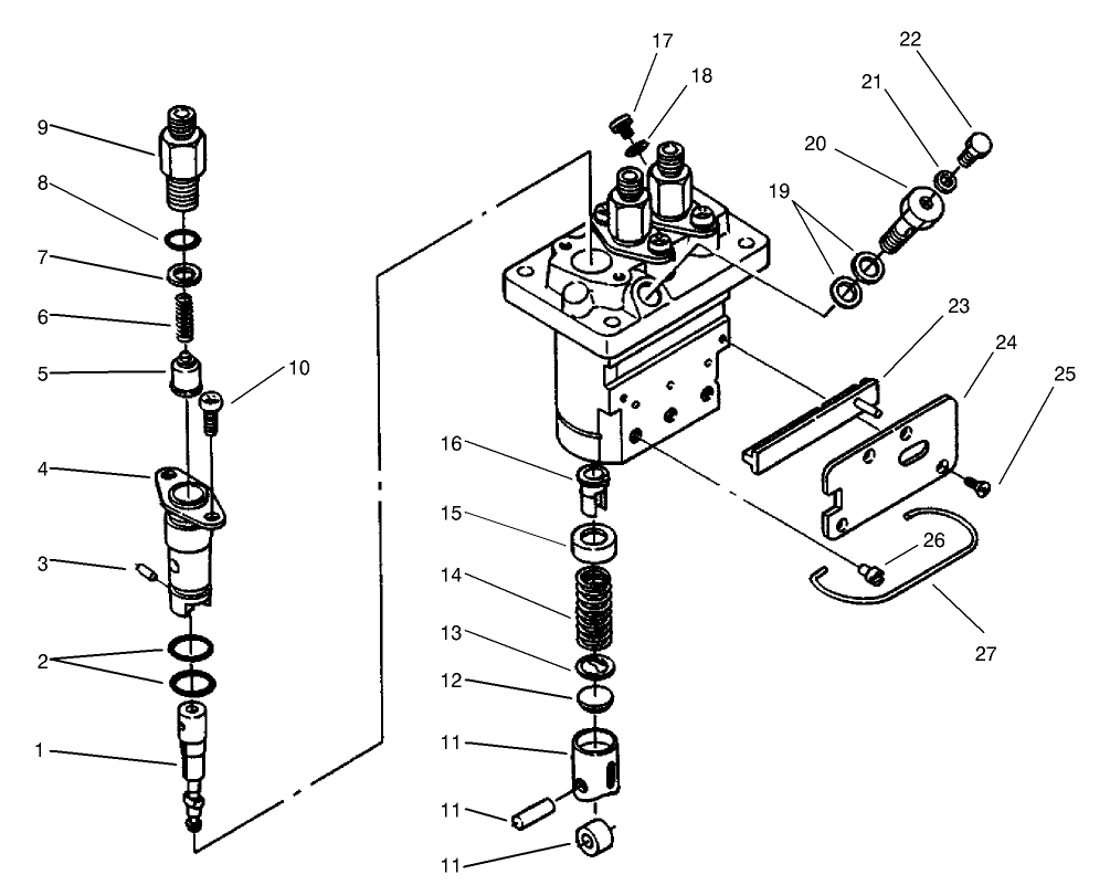 Injection Pump Assembly No. 98-9643