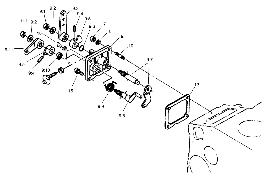 Speed Control Plate Assembly
