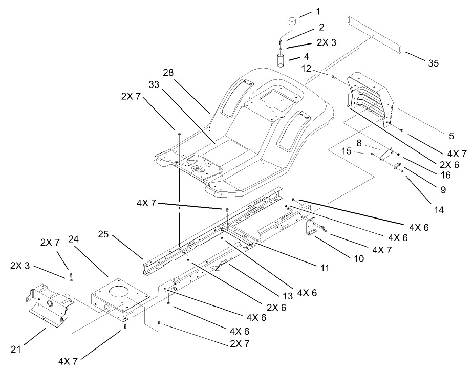 Frame and Body Assembly