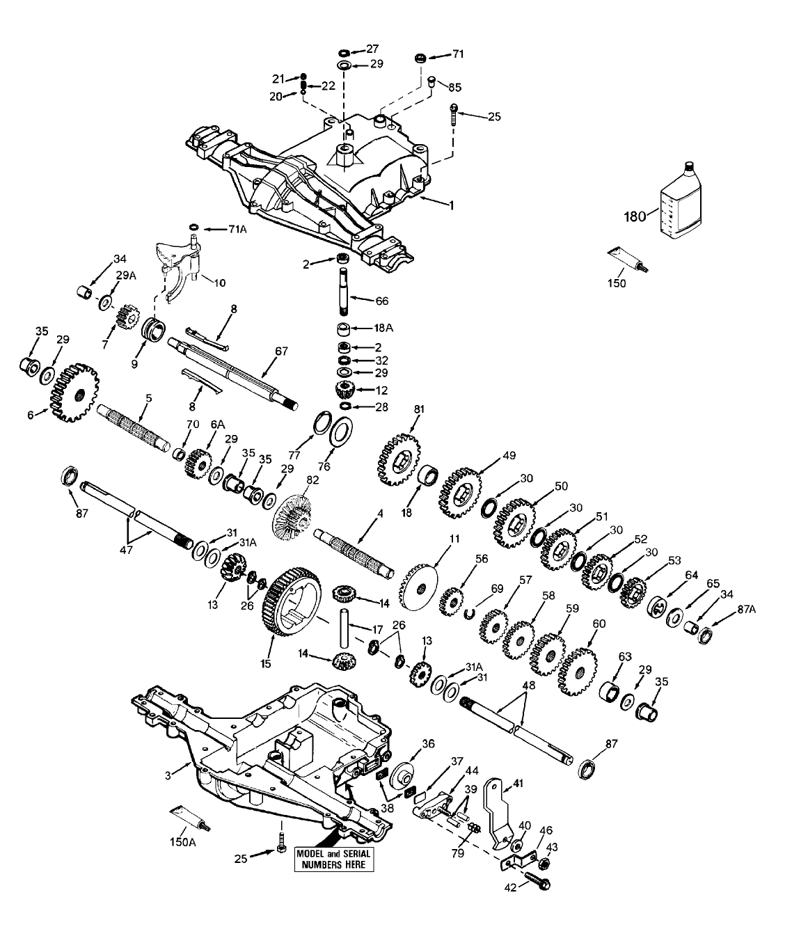 Peerless Transaxle Model MST 205-509