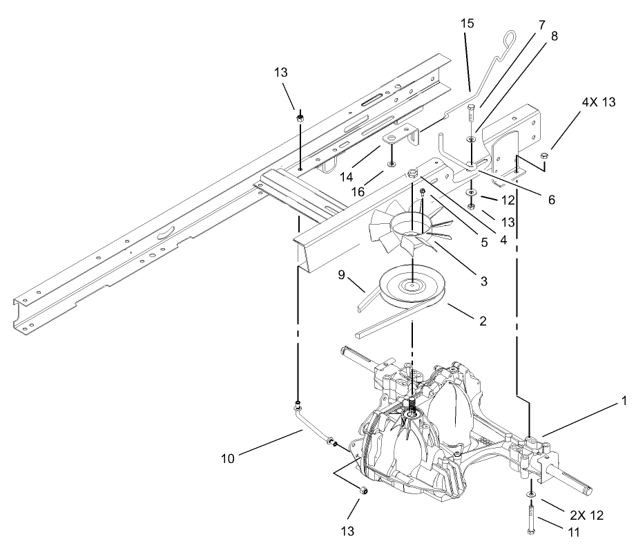 Hydro Transaxle Assembly