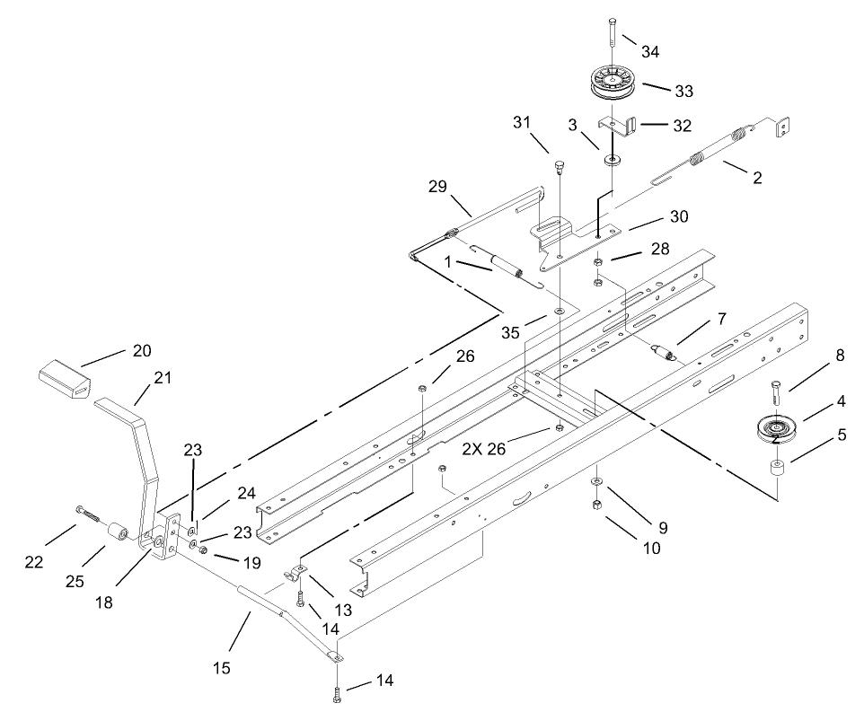 Traction Brake Assembly