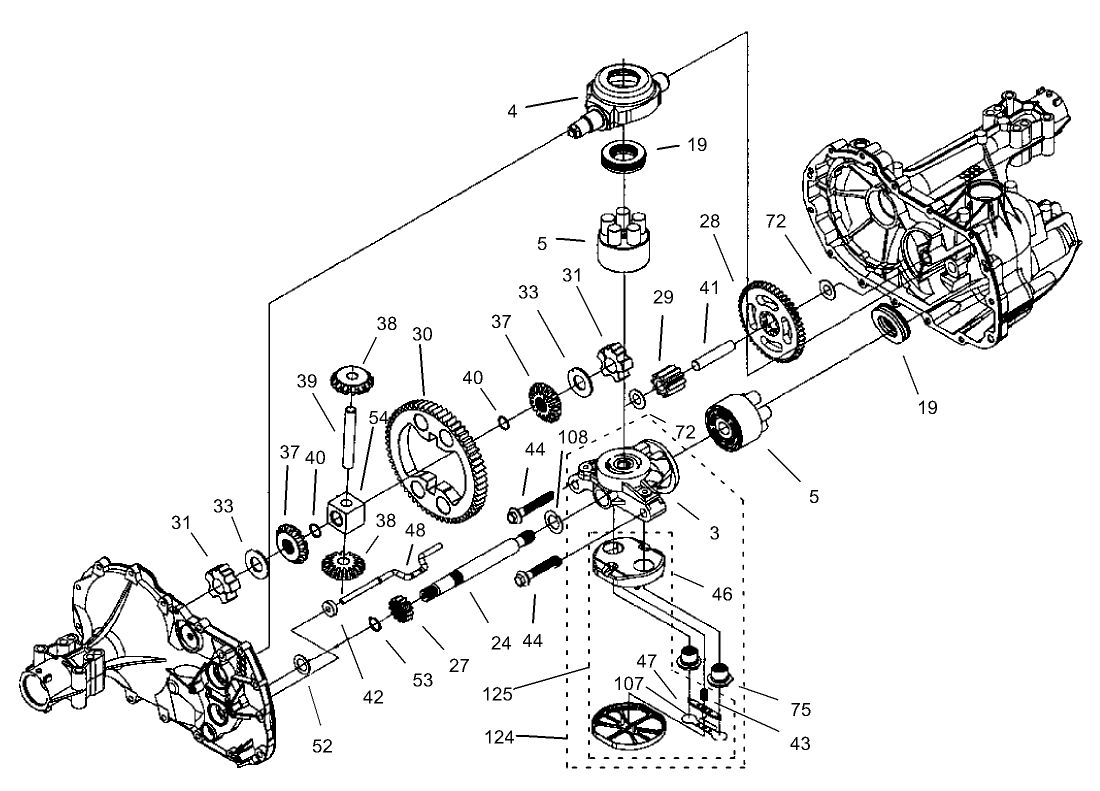 Transaxle Gear Assembly