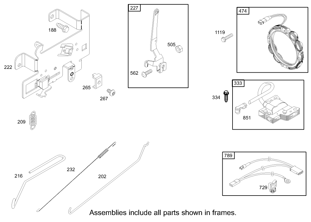 Governor Assembly Briggs and Stratton Model 31F777-0123-E1