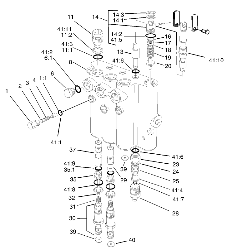 Control Valve Assembly No. 93-1432