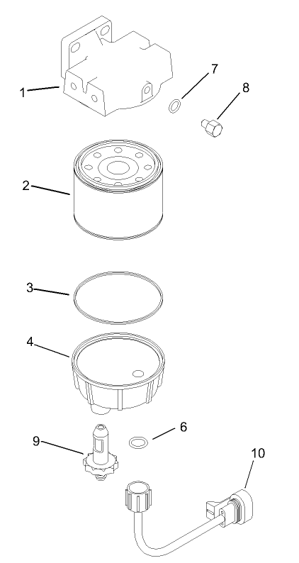 Fuel Filter Assembly No. 104-5218