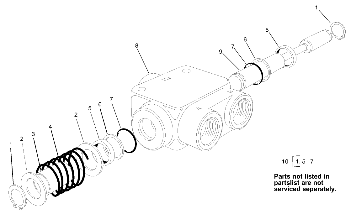 Reel Shut-Off Valve Assembly No. 58-5460