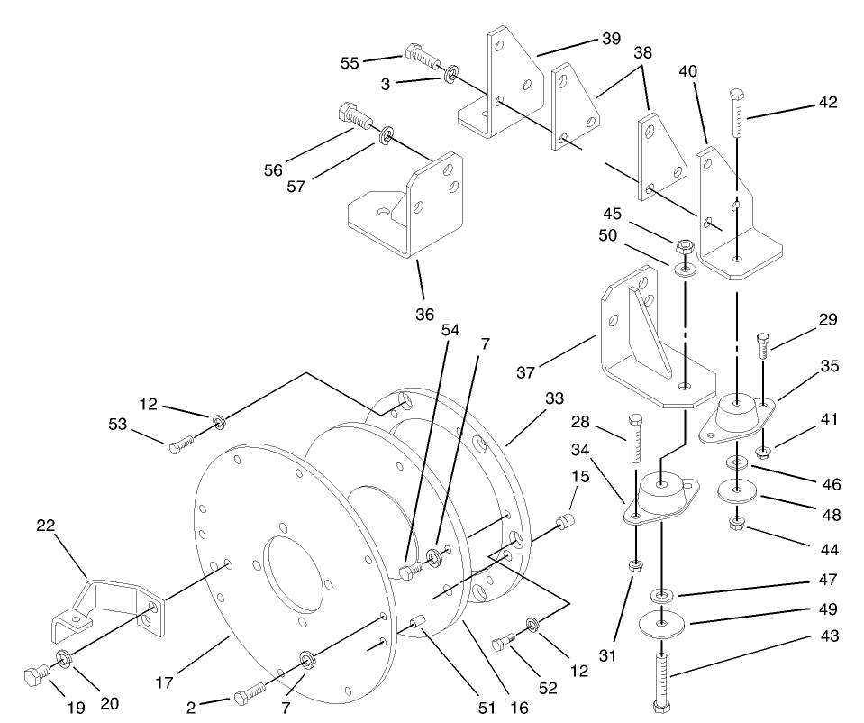 Engine Installation Assembly