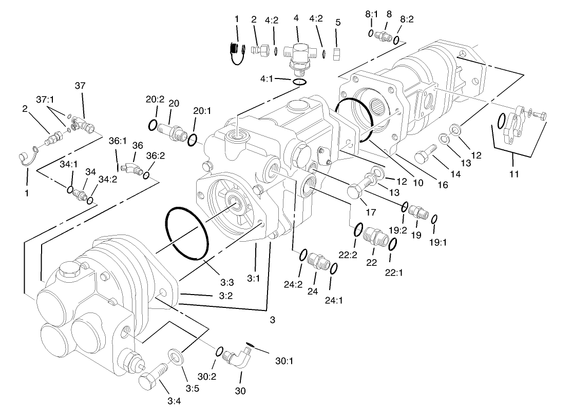 Hydraulic Pump Assembly