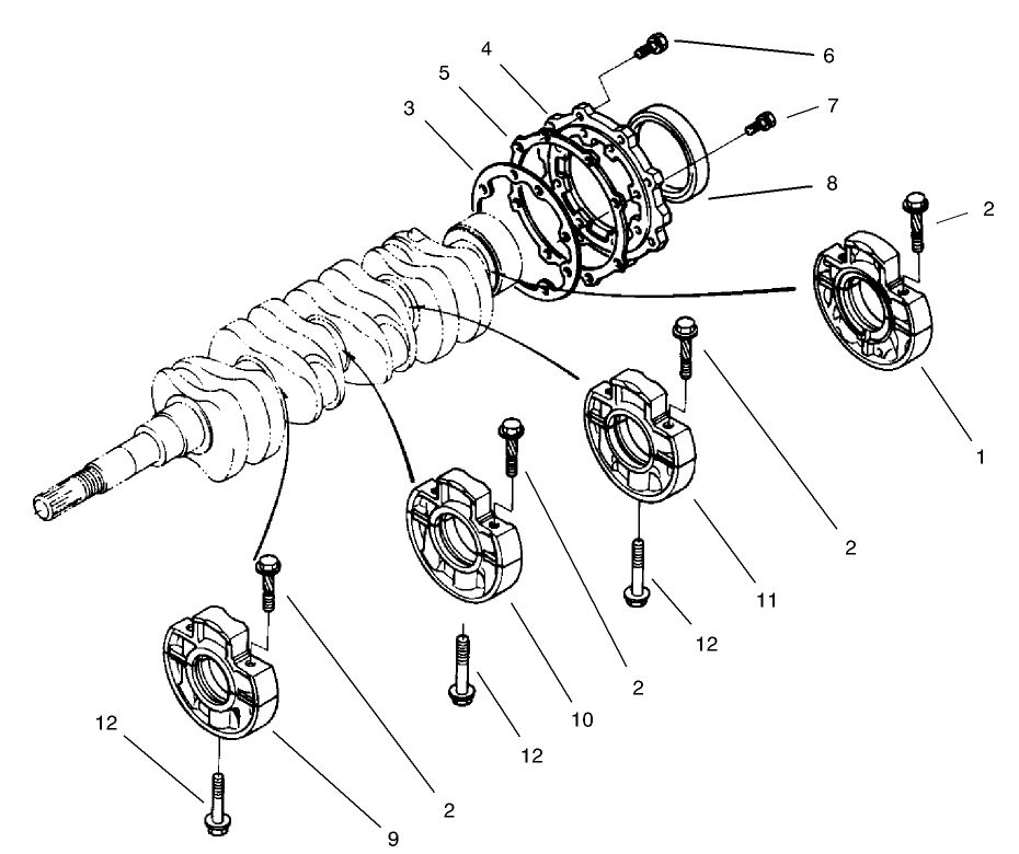 Main Bearing Case Assembly