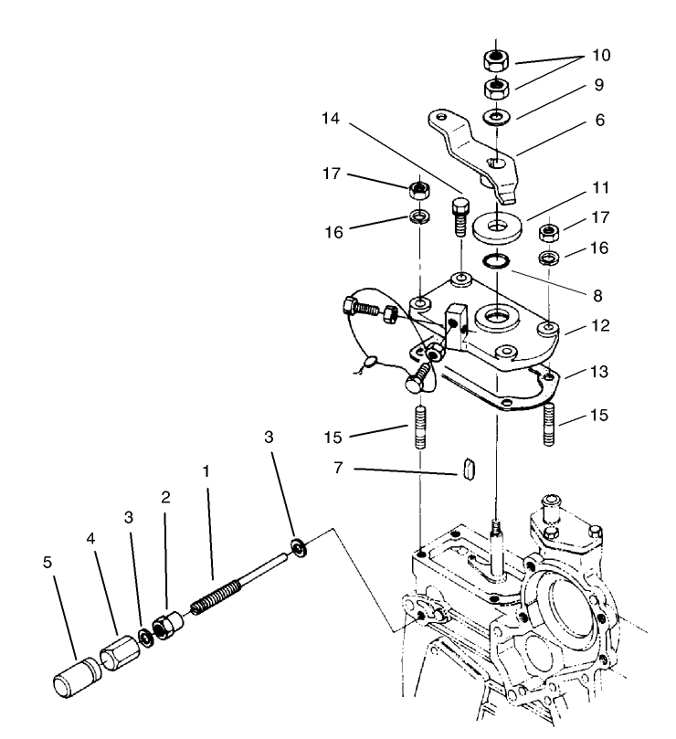 Speed Control Plate Assembly
