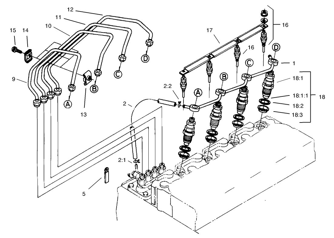 Nozzle Holder and Glow Plug Assembly