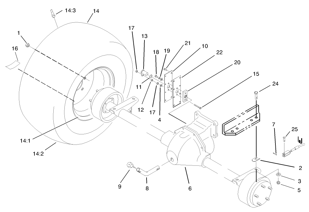 Front Axle Assembly