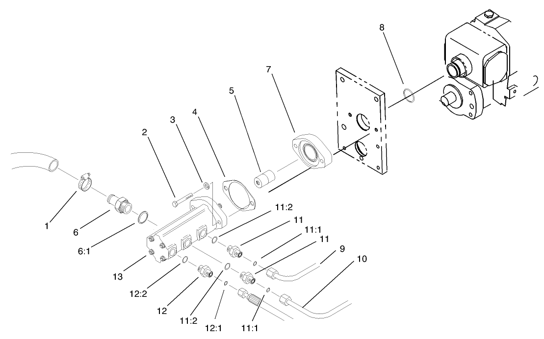 Gear Pump Installation Assembly