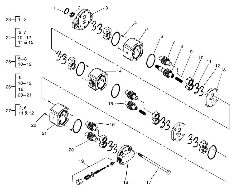 Gear Pump Assembly No. 98-9796