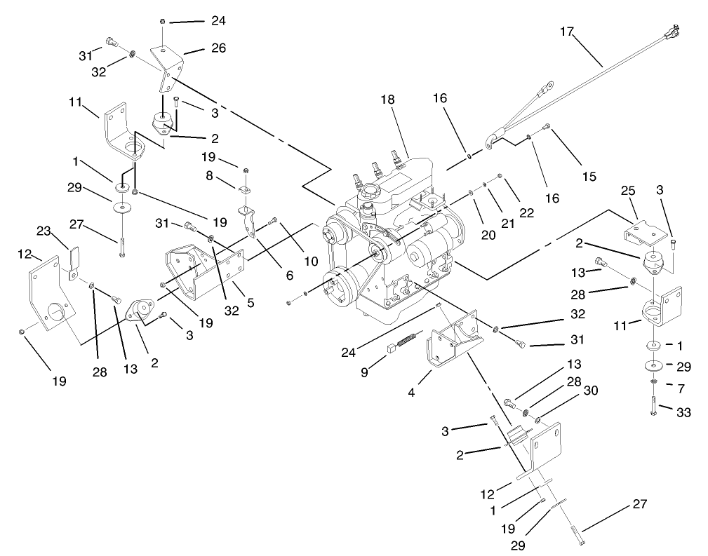 Engine Installation Assembly