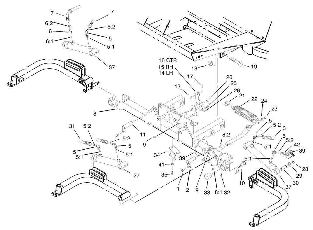 Front Lift Circuit Assembly