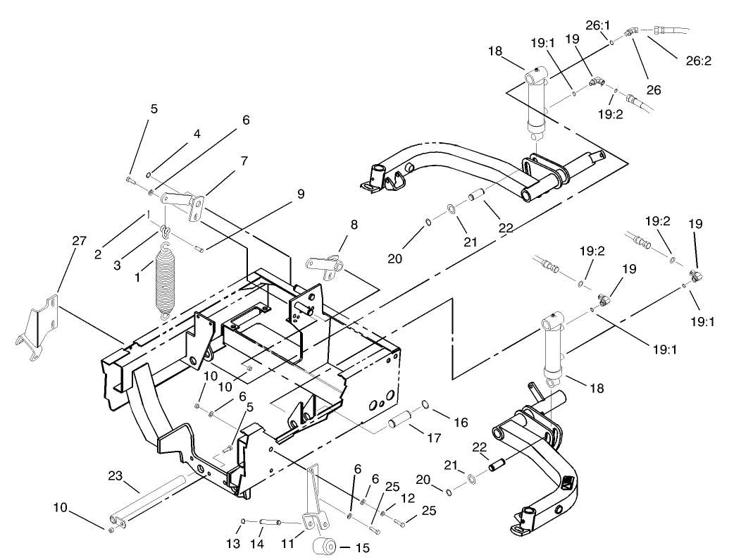 Rear Lift Circuit Assembly