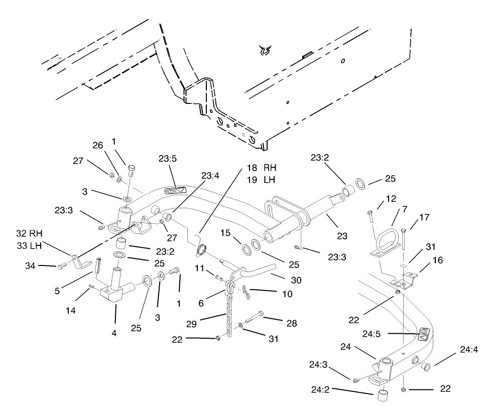 Rear Lift Arm Assembly