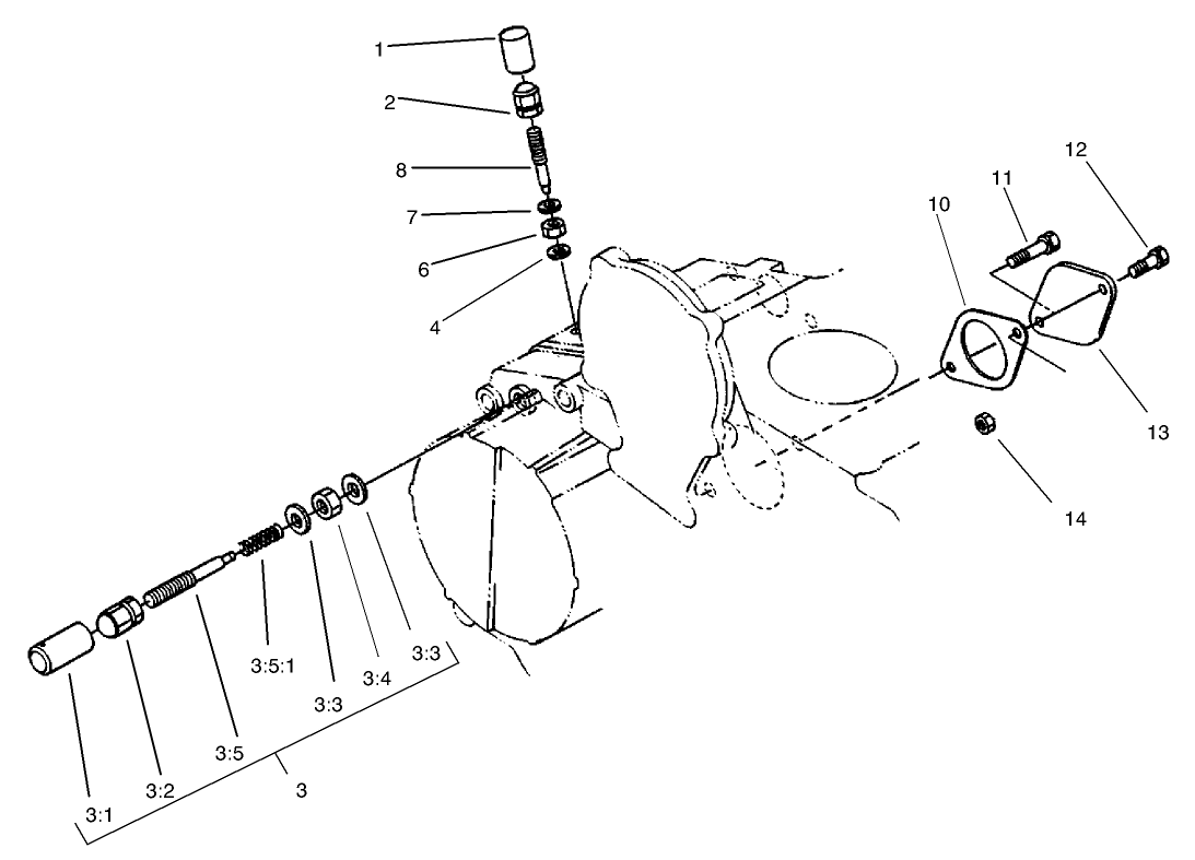 Engine Stop Lever Assembly