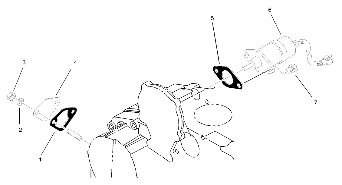 Stop Solenoid and Fuel Pump Assembly